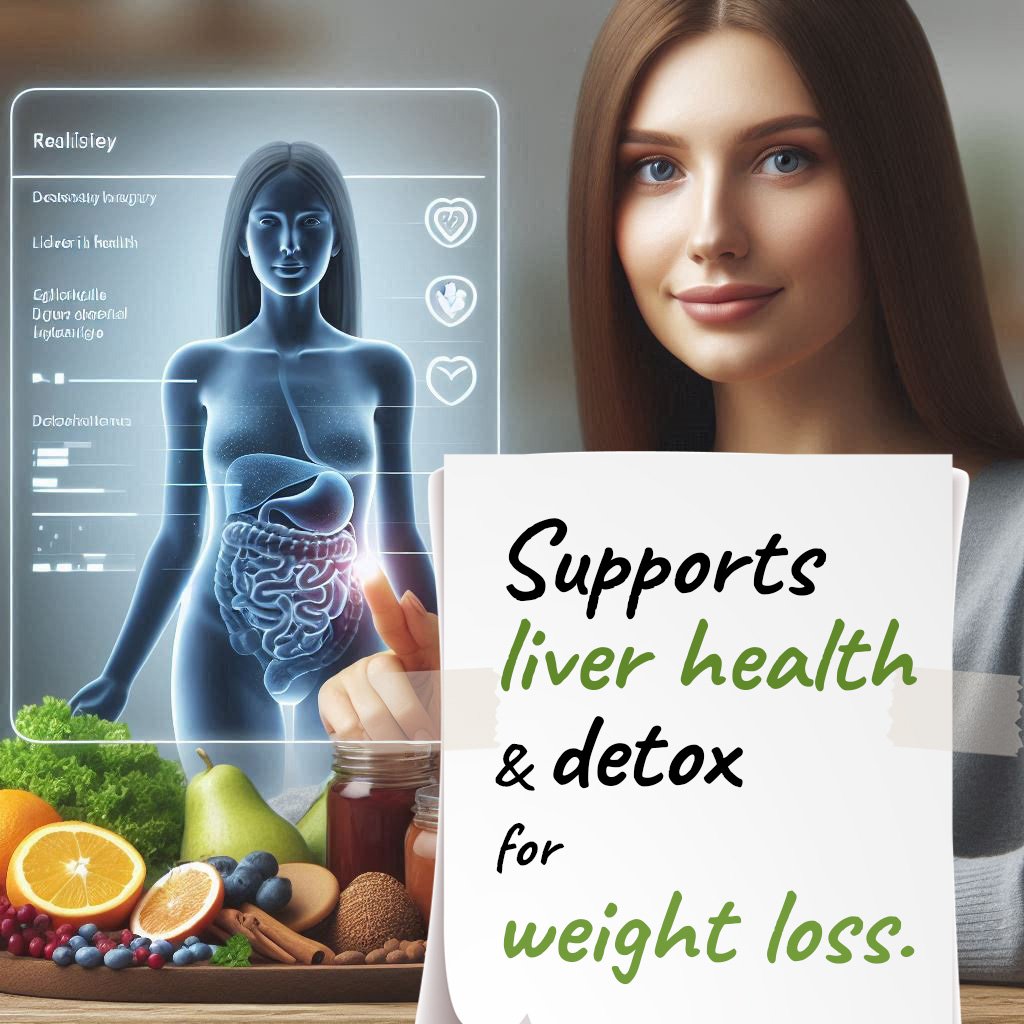 Focuses on supporting liver health and gentle detoxification to enhance weight loss