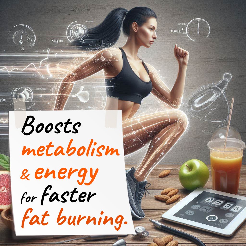 Designed to speed up metabolism and boost energy for quicker fat burning